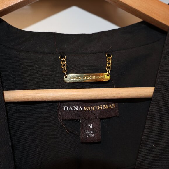 Dana Buchman Jacket One Button Front Sophisticated Jacket Women Size M - Picture 7 of 16